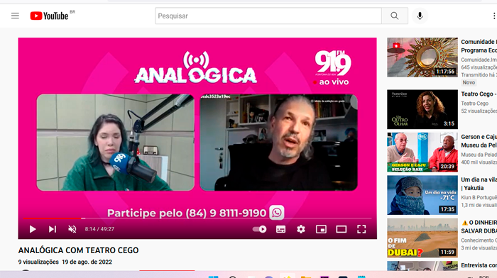 Rádio 91.9 FM - Programa Analógica - Natal